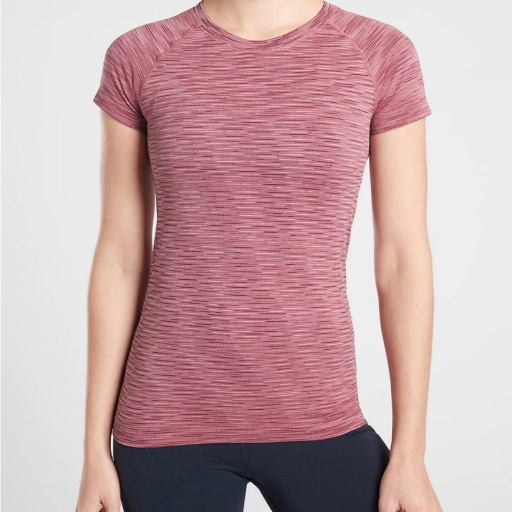 Athleta Momentum Space Dyed Tee